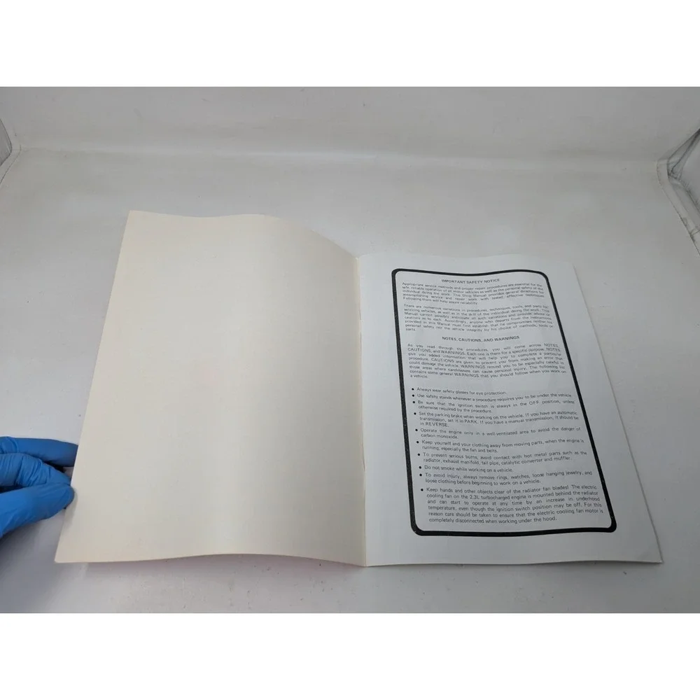 1981 Ford Lincoln Mercury Pre-Delivery Maintenance Lubrication‎ Shop Manual